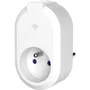 Link2Home - Prise connectée intelligente Wi-Fi 16A 3680W Blanc - Contrôle à distance via smartphone, Google Home, Alexa, Tuya, programmation, suivi énergétique