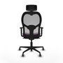 Piqueras y Crespo Chaise de Bureau 1D036G2 Violet