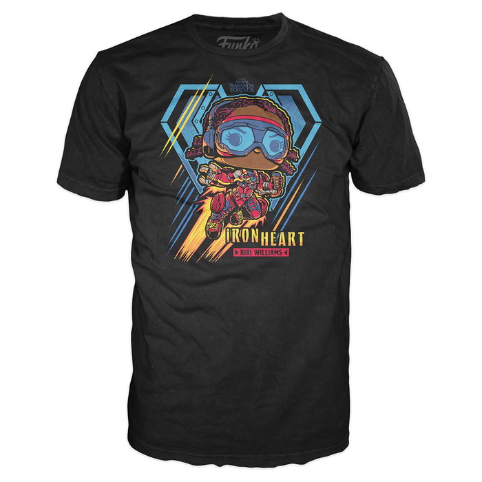 FUNKO Pop&Tee Black Panther Wakanda Forever - Camiseta Taille L