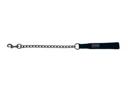 Freedog Laisse Métallique Gun Noir 60cm