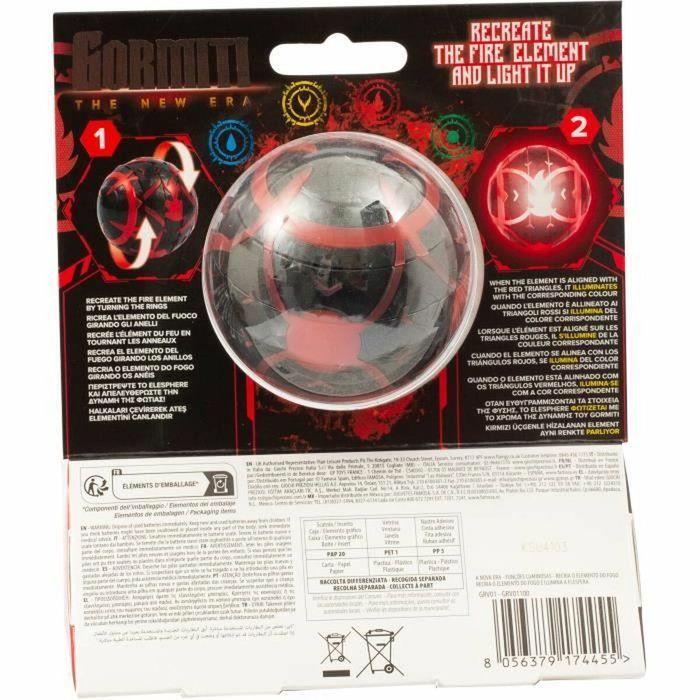 Gormiti Elesphere électronique avec effets lumineux Feu