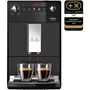 Melitta Purista F230-102 - Machine à café automatique avec moulin conique - Noir - Compacte 20 cm - Intensité réglable - Mode 2 tasses