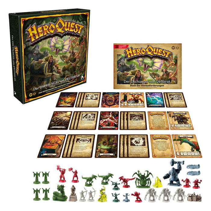 HeroQuest extension jeu de plateau Der Dschungel von Delthrak Pack de Quête *ALLEMAND* HeroQuest extension jeu de plateau Der Dschungel von Delthrak Pack de Quête *ALLEMAND*