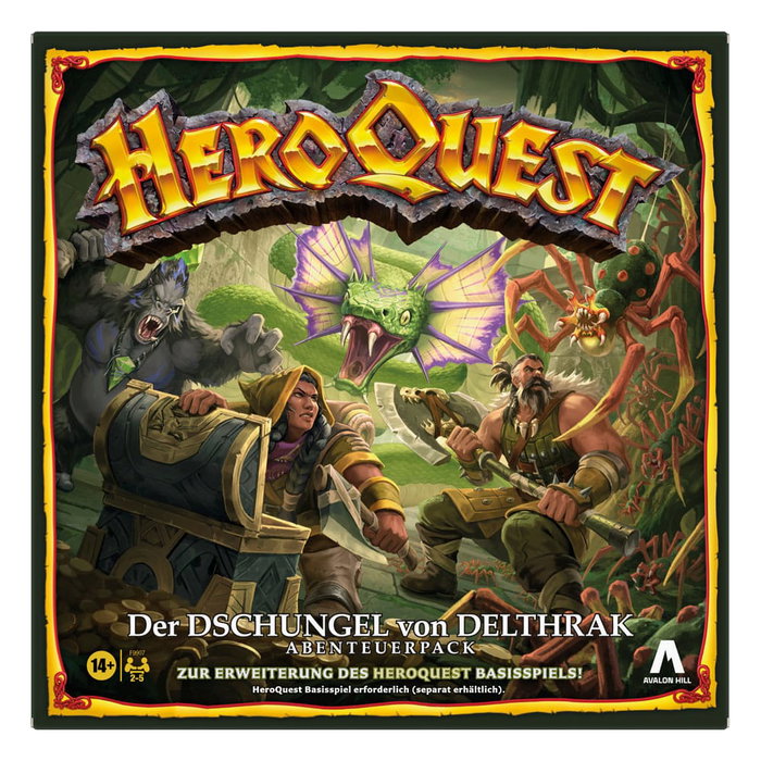 HeroQuest extension jeu de plateau Der Dschungel von Delthrak Pack de Quête *ALLEMAND* HeroQuest extension jeu de plateau Der Dschungel von Delthrak Pack de Quête *ALLEMAND*