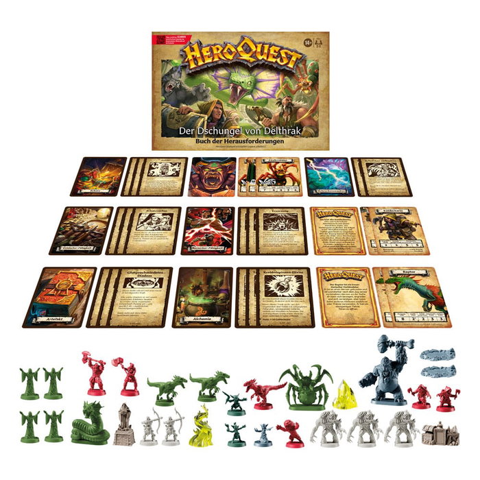 HeroQuest extension jeu de plateau Der Dschungel von Delthrak Pack de Quête *ALLEMAND* HeroQuest extension jeu de plateau Der Dschungel von Delthrak Pack de Quête *ALLEMAND*