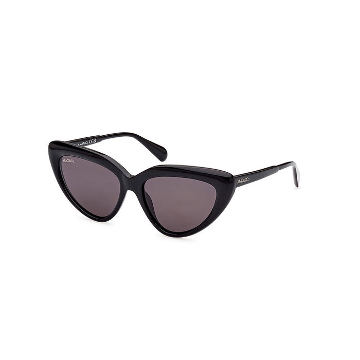 Max & Co Lunettes de soleil MO0047 01A femme œil de chat noir 55 mm Max & Co Lunettes de soleil MO0047 01A femme œil de chat noir 55 mm