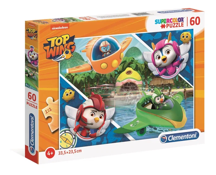 Clementoni Supercolor Top Wing Puzzle 60 pièces Clementoni Supercolor Top Wing Puzzle 60 pièces