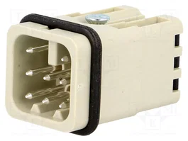 HARTING Han 8D-M Quick Lock 1,5mm² - Insert de contact mâle 8 broches