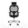 Piqueras y Crespo Chaise de Bureau 1D086N2 Bordeaux