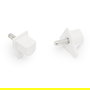 ALK Safeti Support d'étagère plastique Blanc/Neutre - Diamètre 3 mm et 5 mm, Finition blanche