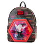 Loungefly Sac à dos lenticulaire Cruzando el Multiverso Spiderman Marvel, 27 cm, en similicuir PU, bretelles ajustables