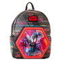Loungefly Sac à dos lenticulaire Cruzando el Multiverso Spiderman Marvel, 27 cm, en similicuir PU, bretelles ajustables