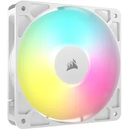 Corsair RS120 Ventilateur PC Blanc 120mm ARGB avec Refroidissement Performant et Éclairage RGB Adressable