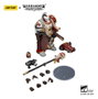 Joy Toy (CN) Warhammer 40,000 White Scars Stormseer Consul avec Force Staff et Bolt Pistol