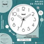 SAMI Horloge murale HQ Taiwan rouge et blanc 30 cm