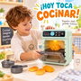 Jugatoys - jugahome Four avec cuisine à induction magique, lumières et sons