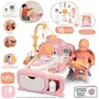 Smoby - Nurserie Cocoon Baby Nurse pour poupées avec nombreux accessoires (caméra, babyphone, thermomètre) - Jeu d'imitation dès 3 ans - Matière recyclée