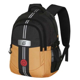 Karactermania Mochila Naruto Run Plus Fan Dress - Sac à dos grande capacité avec port USB, 3 compartiments et dos aéré - 44x34x21 cm - Matériau Ripstop résistant