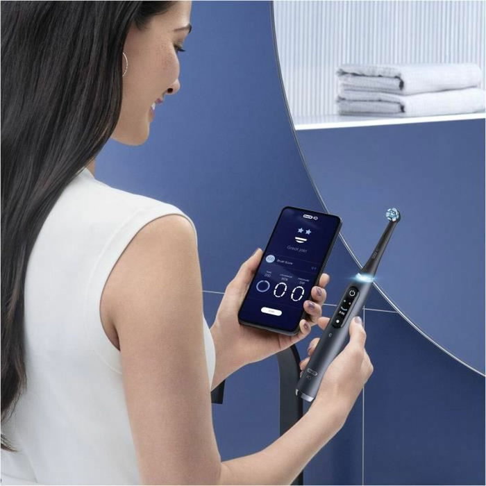 Oral-B iO 9 Brosse à dents électrique - Noir Oral-B iO 9 Brosse à dents électrique - Noir