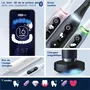 Oral-B iO 9 Brosse à Dents Électrique Noire - 1 Brossette, Étui de Voyage Chargeur, Pochette Magnétique - Technologie iO Magnétique - Brossage Professionnel