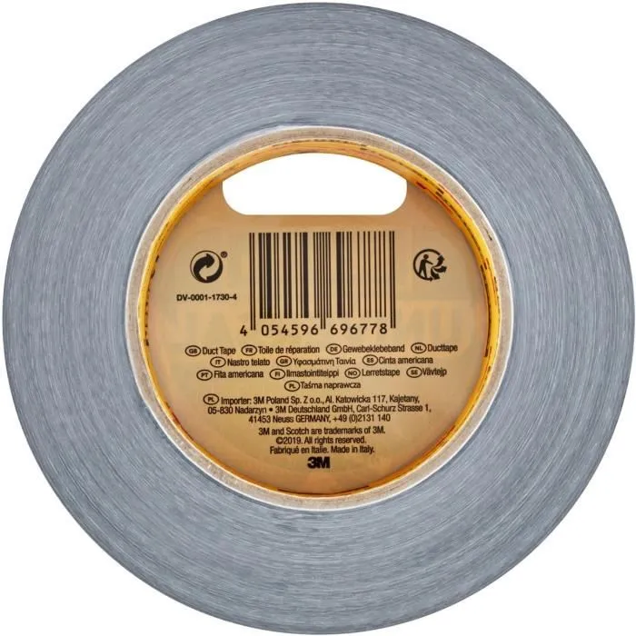 Scotch Toile de Réparation Universal - Gris - 50mx48mm Scotch Toile de Réparation Universal - Gris - 50mx48mm