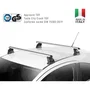 Green Valley Lot de 2 Barres de toit Aluminium Easy One N°69 - Fixation Fix Point - 75 kg