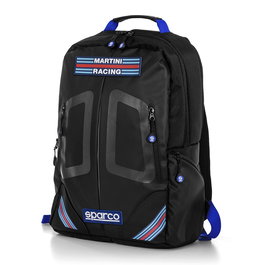 Sparco Bolsa Martini-R Azul-Negro My23 S0164401MRAZ Sac Dos 15L Polyester 600D