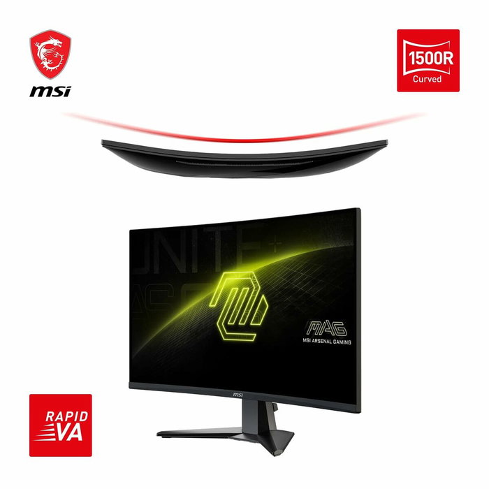 MSI MAG 27CQ6F Écran PC Gamer Incurvé 27'' WQHD 180Hz