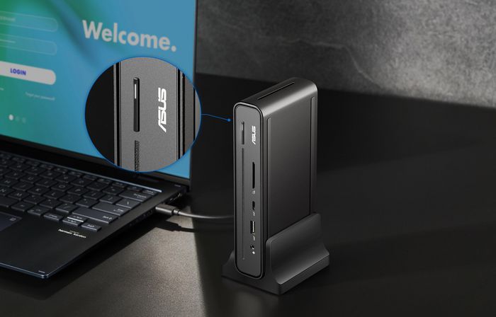 Asus DC300 3 Display USB-C Dock EU Noir Asus DC300 3 Display USB-C Dock EU Noir