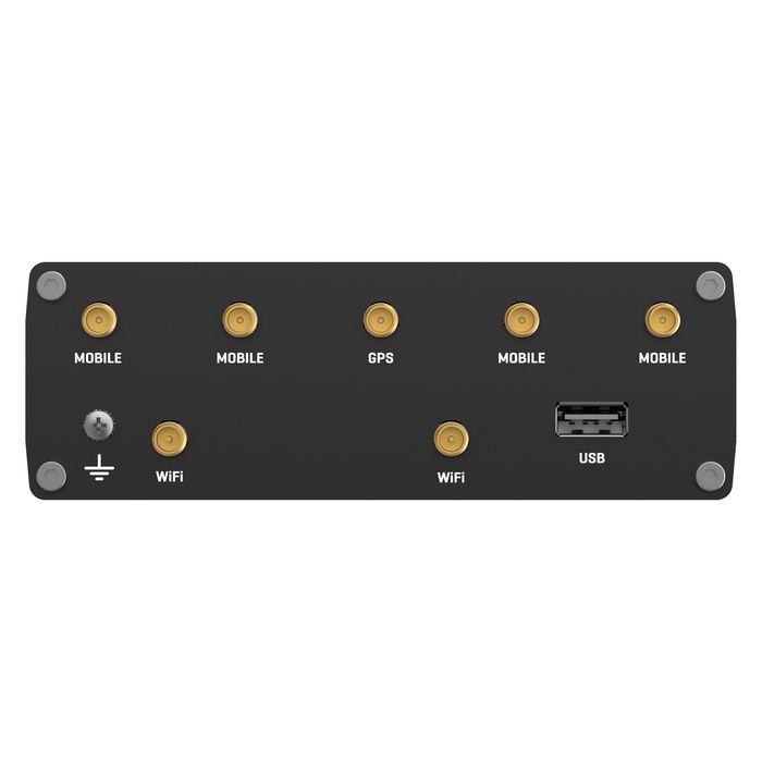 Teltonika Networks RUTX50 Routeur Industriel 5G Dual SIM avec Wi-Fi Dual-Band, 5 Ports Gigabit Ethernet, Alimentation UE Teltonika Networks RUTX50 Routeur Industriel 5G Dual SIM avec Wi-Fi Dual-Band, 5 Ports Gigabit Ethernet, Alimentation UE