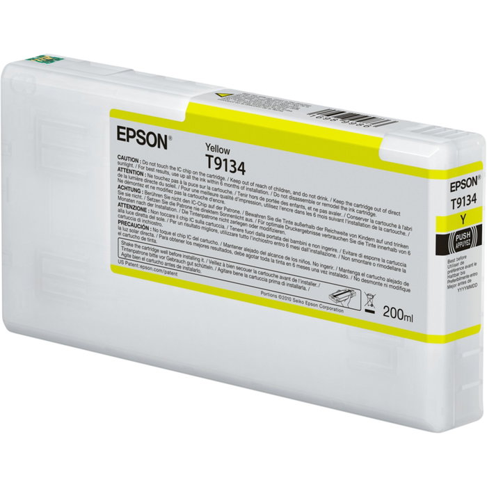 Epson Cartouche d'encre T9134 Jaune 200ml