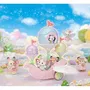 Sylvanian Families 5827 Le Bateau Floral - Jouet avec Ailes Mobiles et Bébé Chat Latté en Fée - Dès 3 ans