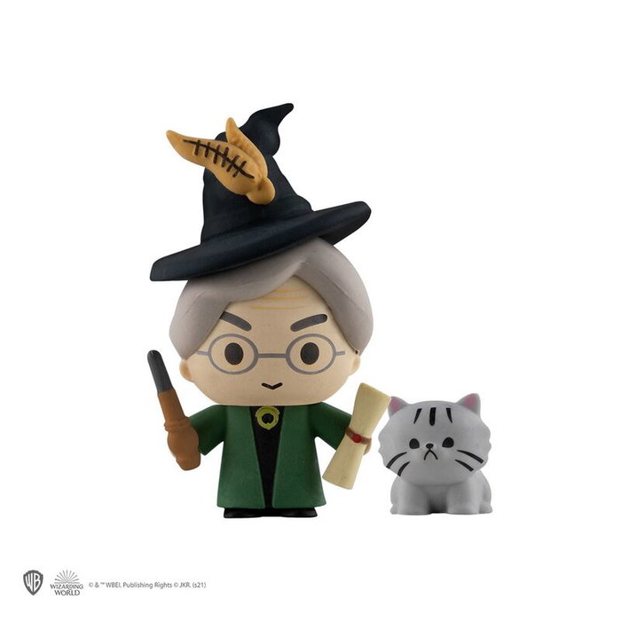 Cinereplicas Harry Potter Mc Gonnagall - Figurine en gomme avec accessoires, lot de 10