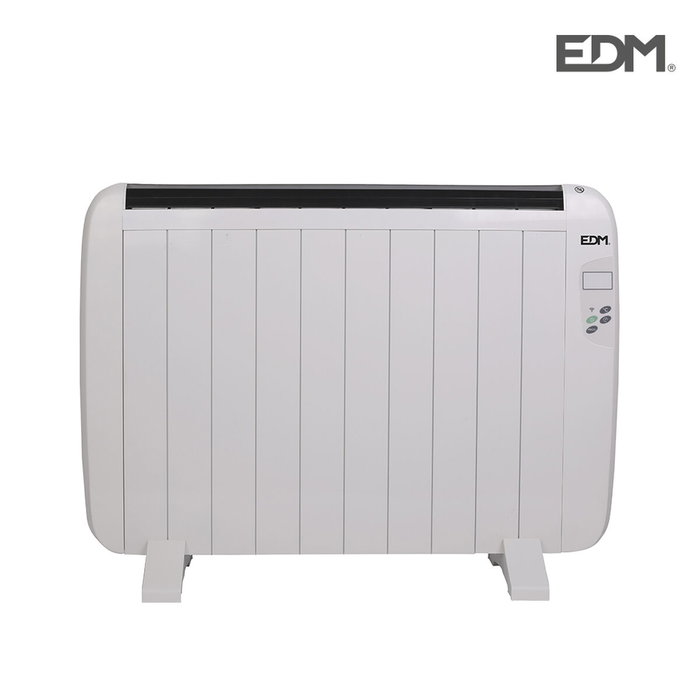 Chauffage à Convection Electrique EDM 07897 Blanc 1500 W Wi-Fi