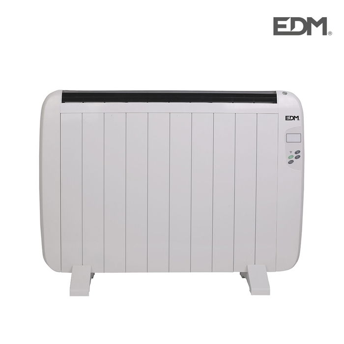 Chauffage à Convection Electrique EDM 07897 Blanc 1500 W Wi-Fi