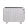 Chauffage à Convection Electrique EDM 07897 Blanc 1500 W Wi-Fi
