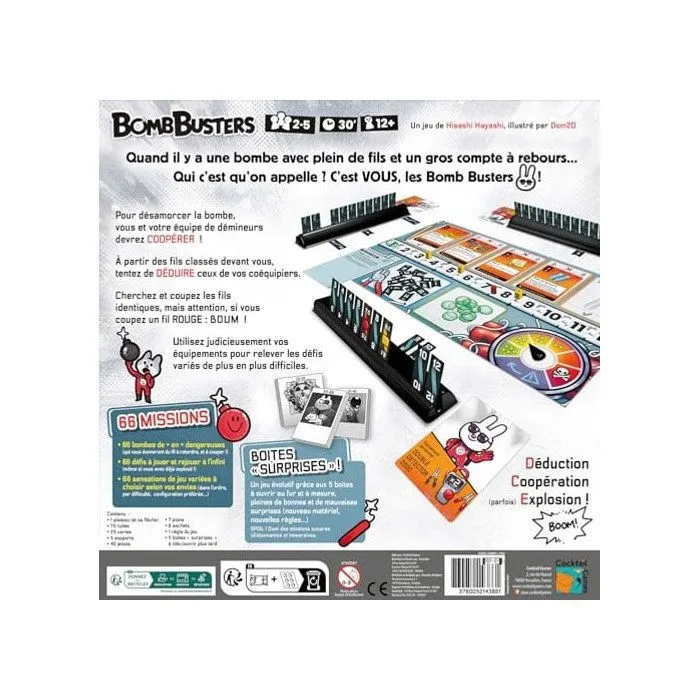 Asmodee Cocktail Games Bomb Busters