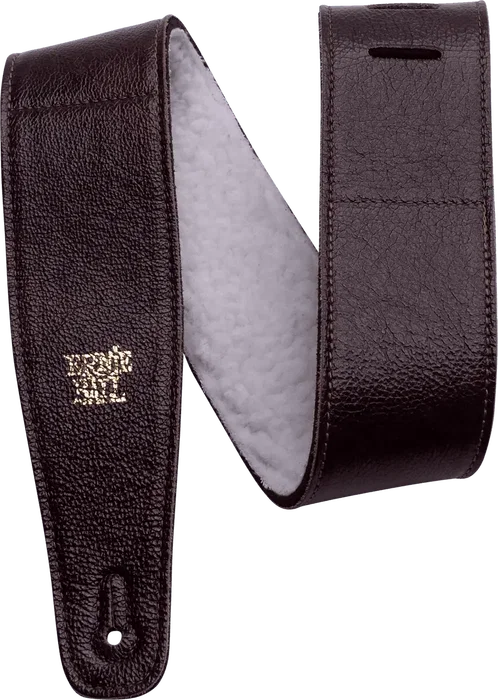Ernie Ball Correa De Cuero Italiano Comfort Collection Marrón 2.5" Largeur