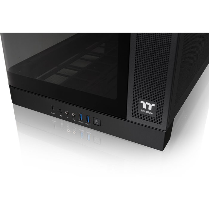 Thermaltake CAPO X Black - Boîtier PC Gaming Dual-System