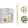 Bibs Coffret cadeau bébé BIBS x Moomins - Sucette T2 & attache - Ivory