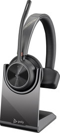 HP Voyager 4310-M Casque Bluetooth USB-C Certifié Microsoft Teams avec dongle BT700 et socle de charge, micro antibruit