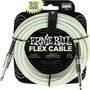Ernie Ball Câble Instrument Flex Jack-Jack 6 m - Phosphorescent