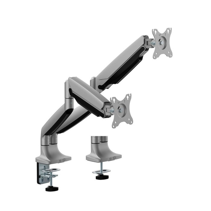 Ewent Support VESA pour Moniteur jusqu'à 35 Pouces, Bras Articulé avec Pince et Gestion des Câbles, 15 kg Ewent Support VESA pour Moniteur jusqu'à 35 Pouces, Bras Articulé avec Pince et Gestion des Câbles, 15 kg