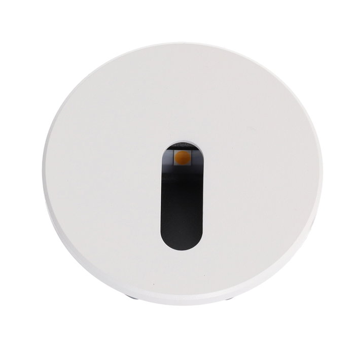 Spot LED à encastrer pour escaliers, 3W, 3000K, Blanc
