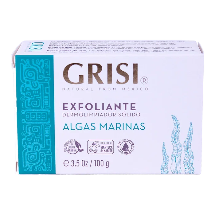 GRISI Dermolimpiador Solide Exfoliant aux Algues Marines 100g GRISI Dermolimpiador Solide Exfoliant aux Algues Marines 100g