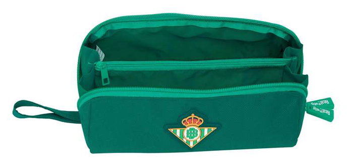 Safta Portatodo carré grand résistant à l'eau Real Betis Balompié - 20 cm x 10 cm x 10 cm - À partir de 3 ans