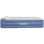 Bestway - Lit gonflable Tritech Double 203x152x46 cm, 300 kg, gonflage en 4 min, pompe integree, surface floquee, traitement antibacterien