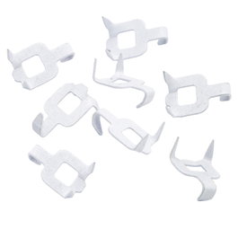 WOLFPACK LINEA PROFESIONAL Lot de 8 crochets métalliques pour tableaux blancs