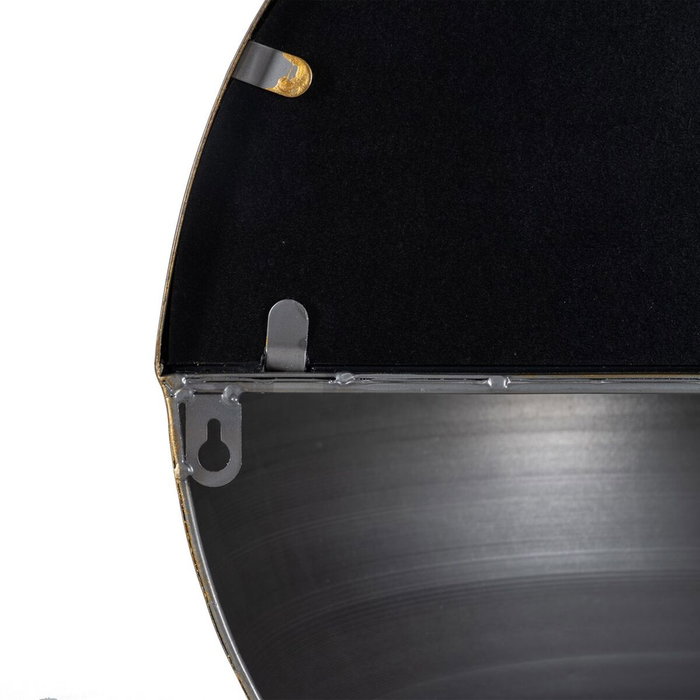 Miroir mural Doré 36 x 17 x 40 cm