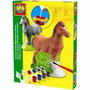 SES Creative Kit de moulage et peinture - Cheval avec crinière